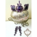 Kомплект уникална кристална корона в лилаво и обици Absolute Amethyst Rose Kомплект уникална кристална корона в лилаво и обици Absolute Amethyst Rose